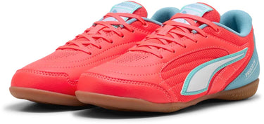 Puma truco iv jr unisex sportschoenen - ultra red- white-dusty aqua-intense mint