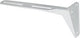 Plieger paar gootsteen wastafelconsoles geplastificeerd 26cm