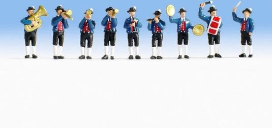 Noch 36580 n muziekkapel figuren geverfd, staand