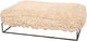 D d home - hond - amy kussen met frame m - 90x65x20cm wit - 227258