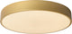 Lucide unar - plafonnière (plafondlamp) - ø 39,5 cm - led 3 stepdim - 1x24w 2700k - mat goud messing