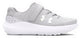 Under armour ua gps surge 4 ac-gry meisjes sportschoenen - halo grijs - wit - iridescent