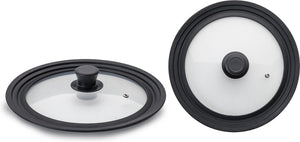Ibili - deksel - glas - met siliconen rand - 24-26-28 cm