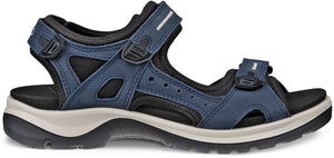 Ecco damen sandalette offroad in blau