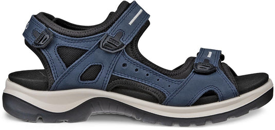 Ecco damen sandalette offroad in blau