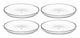 Leonardo cucina bord 18cm - set 4