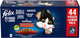 Felix elke dag feest countryside selectie - kattenvoer natvoer - rund kip eend lam - 44 x 85 g