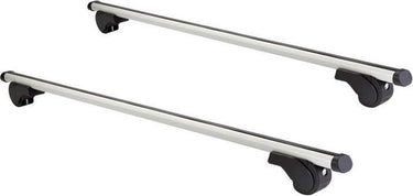 Twinny load twinny load dakdragerset aluminium a01 – 100 kg draagvermogen – lichtgewicht aluminium – voor auto’s met dakreling