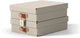Leitz puro middelgrote lage opbergdoos met deksel - set van 2 - 8l - 100% gerecycled karton - beige