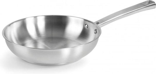Lacor foodie koekenpan - ø bovenaan 24cm - rvs