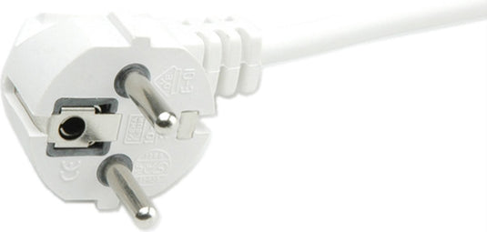 Value 3-voudige stekkerdoos met schakelaar, wit, 10 m