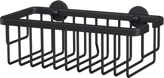Tesa doucherek aluxx black matzwart badkamer zelfklevend zonder boren – 92x250x125mm
