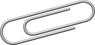 Kangaro paperclips - 30 mm - rond - 1000 stuks - verzinkt