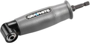 Graphite serie - hoekbitadapter - 1 4 inch - magnetische houder - 90 graden