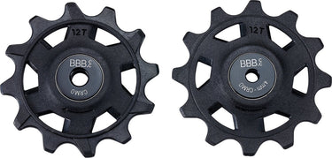 Bbb cycling derailleurwieltjes sram - 12-speed derailleur wieltjes - sram 12-speed road (non-xplr) - duurzaam - zwart - 12t - rollerboys 12t sr bdp-10