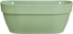Elho vibia campana wall basket 35 - wand bloempot voor buiten - 100% gerecycled plastic - ø 35.0 x h 14.8 cm - pistachegroen