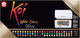 Sakura koi water colors studio set | 72 halve napjes