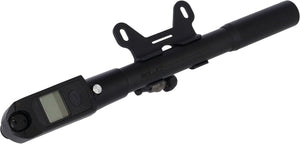 Xlc pu-a11 mini fietspomp - handpomp - aluminium - zwart