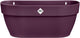 Elho vibia campana wall basket 35 - wand bloempot voor buiten - 100% gerecycled plastic - ø 35.0 x h 14.8 cm - esdoorn paars