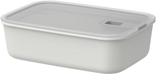Mepal vershouddoos easyclip - 1.5 l - vershoudbakjes met schuifsluiting - geschikt voor magnetron. stoomoven. koelkast en vriezer - nordic white