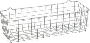 Metaltex - koala mandje - 33 x 12 x 9 cm - zilver - ophangen of neerzetten