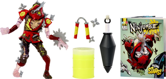 Ninjombie -actiefiguur - grave-spin