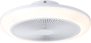 Eglo sayulita 1 plafondlamp met ventilator - 46 cm - instelbaar wit licht - dc-energy saving - wit - dimbaar - 3 standen