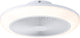 Eglo sayulita 1 plafondlamp met ventilator - 46 cm - instelbaar wit licht - dc-energy saving - wit - dimbaar - 3 standen