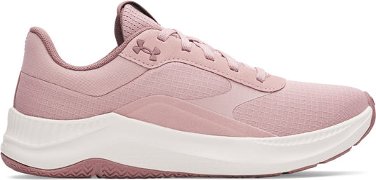 Under armour ua w aurora 3-pnk dames sportschoenen - tourmaline roze - summit wit - maroon mist