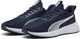 Puma flyer lite 3 unisex sportschoenen - navy- white