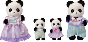 Sylvanian families familie panda 5529 - fluweelzachte speelfiguren