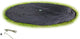 Exit toys exit groundlevel trampoline afdekhoes ø305cm - trampoline beschermhoes - weerbestendig - rond - afdekzeil