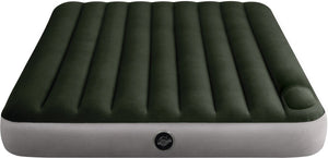 Intex queen dura-beam downy luchtbed met ingebouwde voetpomp - 203x152x25cm