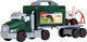 Klein toys bosch ixolino ii gereedschapswagen-set - 86 onderdelen - incl. accu-schroevendraaier, gereedschapskist, aanhanger, kraan en heftruck - groen