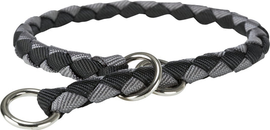Trixie cavo anti-trek halsband indigo royal blauw s