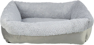 Trixie - hondenmand xmas livia - grijs - 80x60 cm
