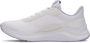 Under armour ua w aurora 3-wht dames sportschoenen - wit - paars crest