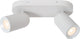 Lucide punch - plafondspot (plafondlamp) - 2xgu10 - wit