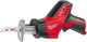 Milwaukee c12hz-0 12v li-ion reciprozaag - losse body
