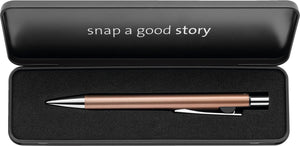 Pelikan balpen snap metallic k10 koper metal case
