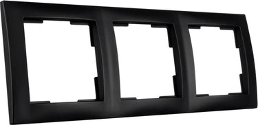 Ion industries afdekraam 3-voudig - e1 mat zwart (80.302.316)