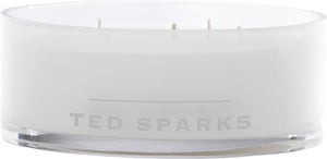 Ted sparks - geurkaars balthazar - 50 branduren - 6 lonten - luxe verpakking - fresh linen