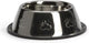 Beeztees steeldish - hondenvoerbak - antislip - 0,9l