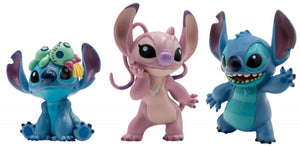 Bullyland 12591 – speelfiguur en verzamelfiguur stitch (disney’s lilo stitch - 3 figuurtjes) – ca. 5,5 cm – levensecht en detailrijk vormgegeven – ideaal als taartfiguur en klein cadeautje voor kinderen vanaf 3 jaar.