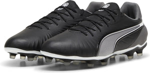 Puma king match fg ag unisex sportschoenen - black- white-cool dark gray