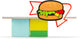 Candylab toys candylab houten die-cast speelgoedauto - burger shack - candycar world
