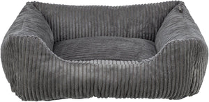 Trixie - hondenmand - jonna - vital - ribstof - donkergrijs - 60x50 cm