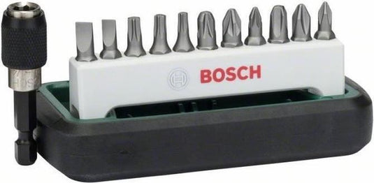 Bosch 12-delige bitset - ph1-2-3, pz1-2-3, t15-20-25, s0.6x4.5, s0.8x5.5