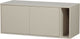 Vtwonen settle down tv meubel bankje - grenenhout - dust beige - 45x108x44 cm