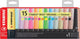 Stabilo boss original pastel naturecolors markeerstiften bureau set - 15dlg.